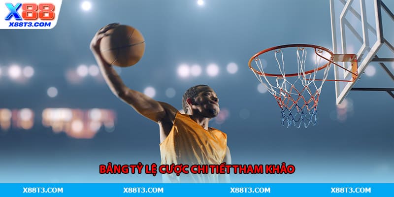 Bảng tỷ lệ cược chi tiết tham khảo