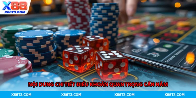 Nội dung chi tiết điều khoản quan trọng cần nắm